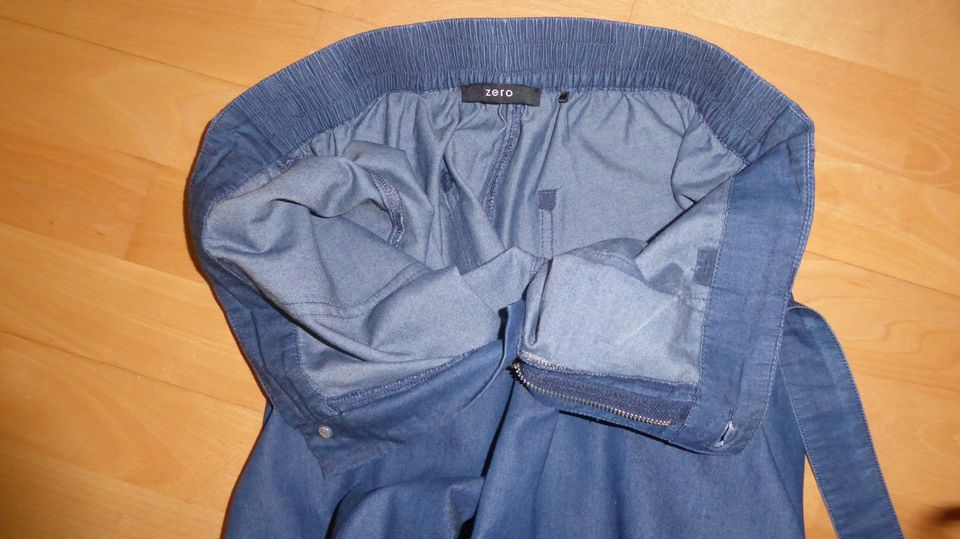 Leichte Sommerhose / Jeans mit Gummibund, Gr. 40,  Zero in Adlkofen
