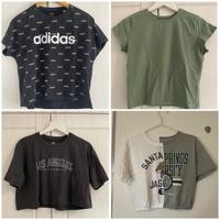 Tshirts/ Cropped Tshirts Adidas und Hollister Baden-Württemberg - Schopfheim Vorschau