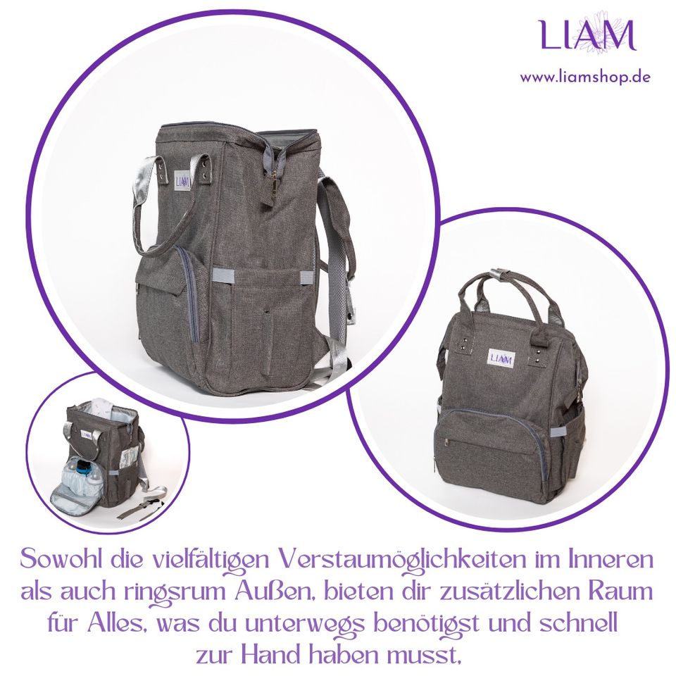 NEU Wickelrucksack Wickeltasche in Suhl