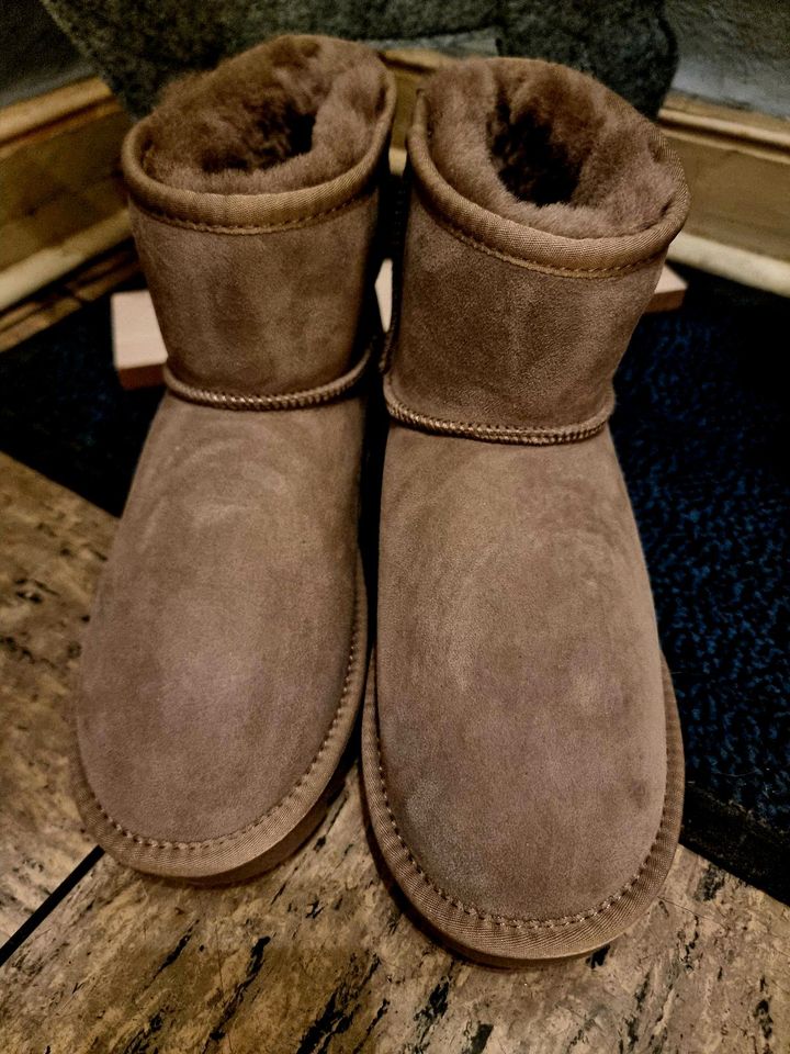 Ara Winterboots wie UGG Gr. 39 taupe Lammfell Neu und ungetragen in Bielefeld