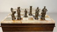 Schachspiel mit Zinnfiguren und Marmorbrett Nordrhein-Westfalen - Ennigerloh Vorschau