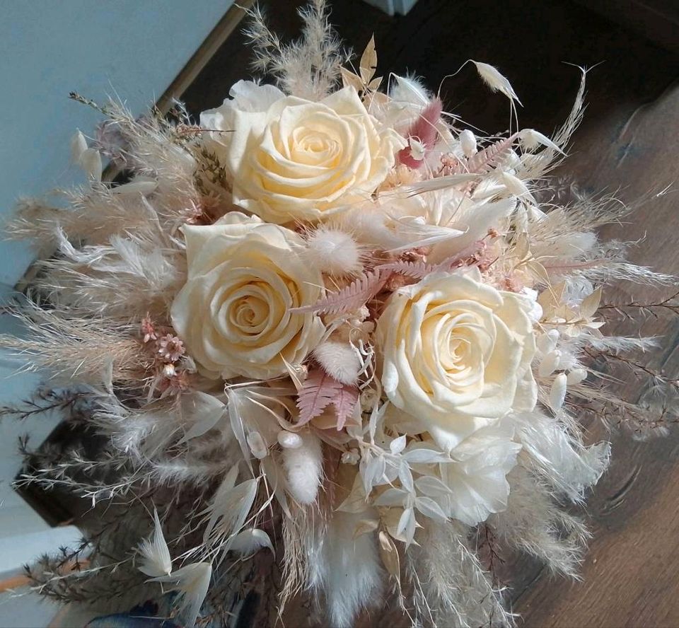 Trockenblumen Strauß, Brautstrauß, Hochzeit, Boho, Handmade in Beelitz