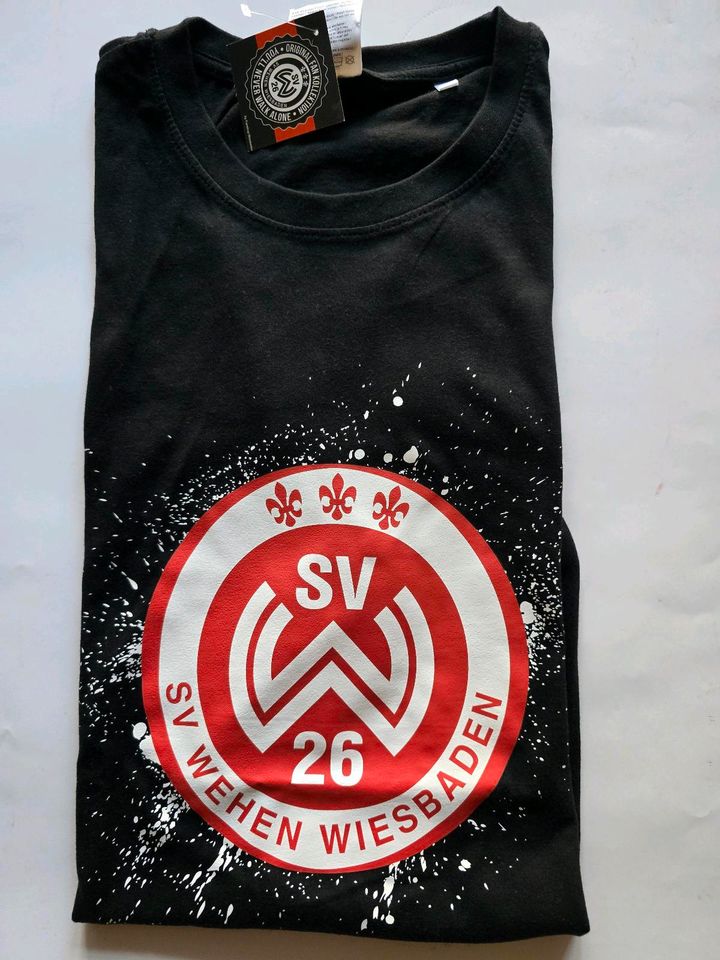 Original SV Wehen Wiesbaden T-Shirt. NEU! Gr. L in Leezdorf