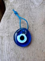 Blaues Auge, Anhänger aus Glas, Ø ca. 4 cm Aachen - Kornelimünster/Walheim Vorschau