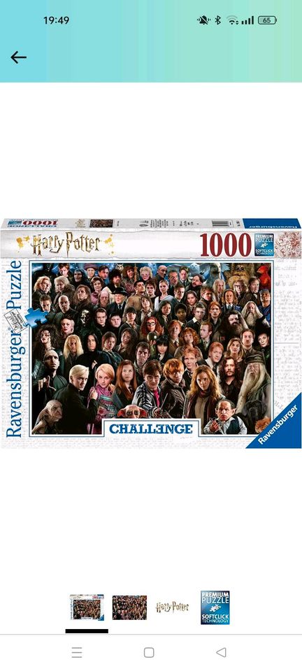 Harry Potter Puzzle 1000 Teile neu!!! in Pottenstein