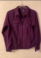 Lila Fleecejacke Gr L Jacke Shacket lila Lands End Bayern - Fürth Vorschau