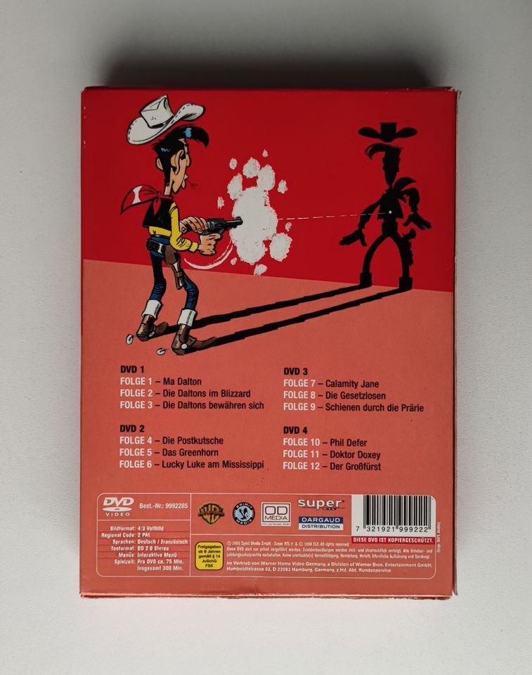 Lucky Luke Collection I [4 DVD] Box (Plaion-2009) in Oer-Erkenschwick