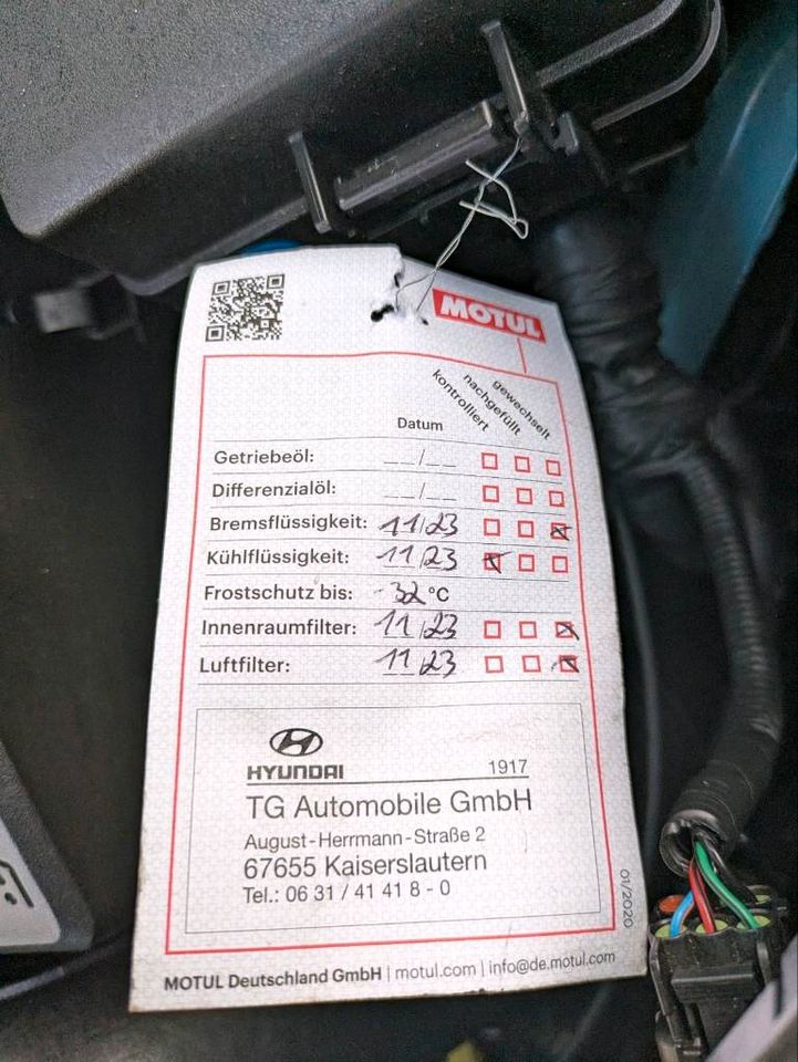 Hyundai Kona 1.6 T-GDI DCT 4WD Premium, kein Tucson/Santa Fee in Rockenhausen