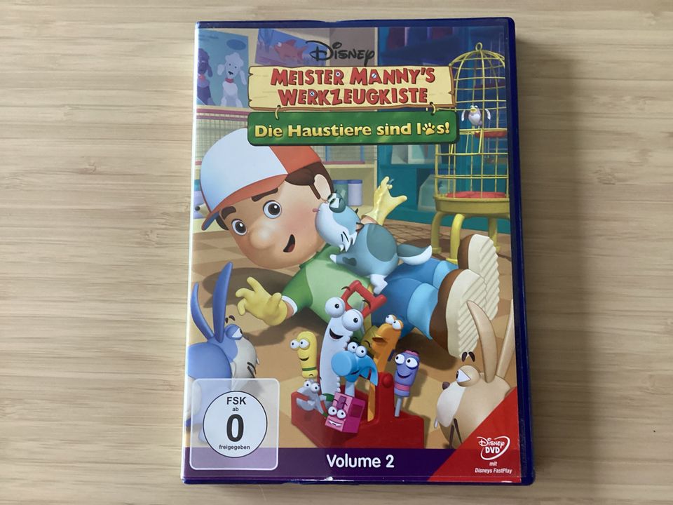 DVD Meister Mannny´s Werkzeugkiste volume 2 Die Haustiere sind in Kempen