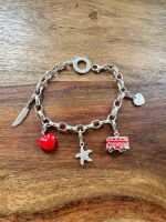 THOMAS SABO Charm Armband mit 5 Charms, 925 Sterlingsilber Düsseldorf - Pempelfort Vorschau