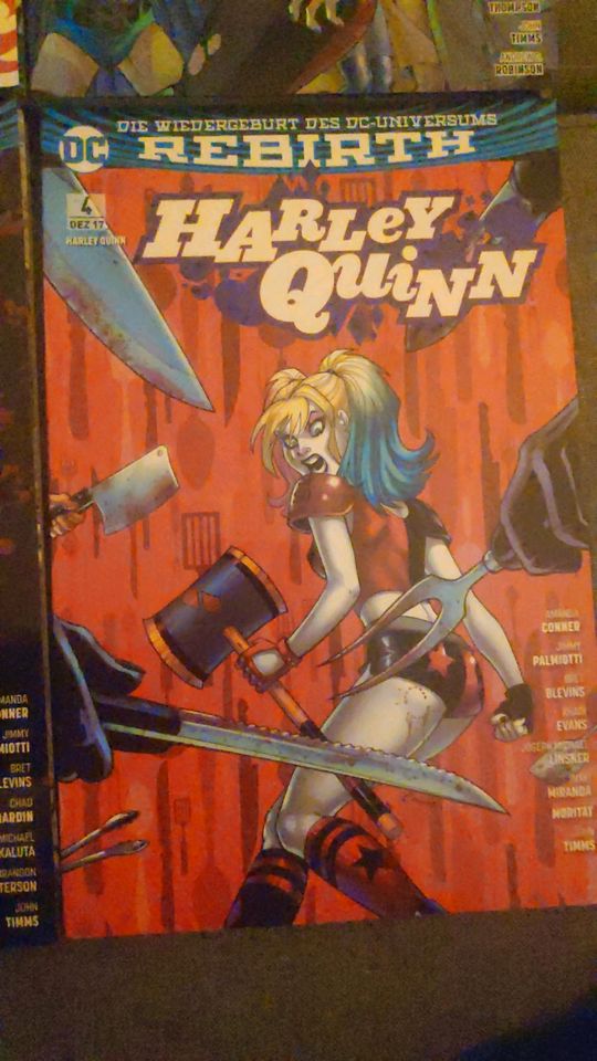 DC Rebirth Harley Quinn Band 1-4 deutsch Panini sehr gut in Hamburg