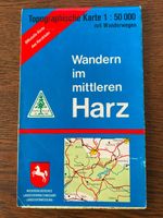 Wandern im mittleren Harz Topographische Karte 1 : 50 000 Niedersachsen - Cuxhaven Vorschau