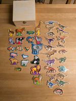 40 Tiermagnete Holz Heimische + Wildtiere Dinos Melissa and Doug Baden-Württemberg - Pfullingen Vorschau