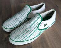 Lacoste Schuhe Slipper Grün Weiß 44 1/2 Niedersachsen - Hilter am Teutoburger Wald Vorschau