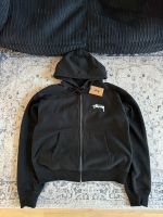 Stussy zip hoodie black retro baggy oversize streetwear casual Nordrhein-Westfalen - Velbert Vorschau