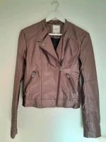 Rosane Lederjacke / Bikerjacke / rosametallic Bielefeld - Bielefeld (Innenstadt) Vorschau