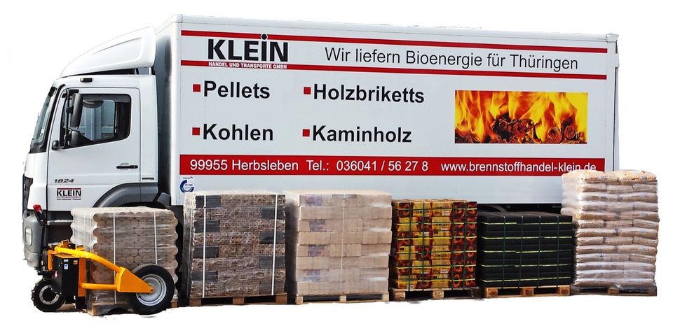 Holz-Pellets Mercer/Hit deutsche Premiumqualität DINplus/ENplus für Thüringen und Umgebung in Herbsleben