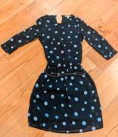 hübsches Kleid by Esprit Punkte Dots Chiffon mehrlagig Gürtel XS Bayern - Murnau am Staffelsee Vorschau