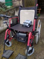 Rollstuhl elektrisch faltbar rot schwarz Thüringen - Erfurt Vorschau