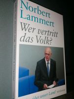 Wer vertritt das Volk Norbert Lammert Reden über unser Land Berlin - Pankow Vorschau