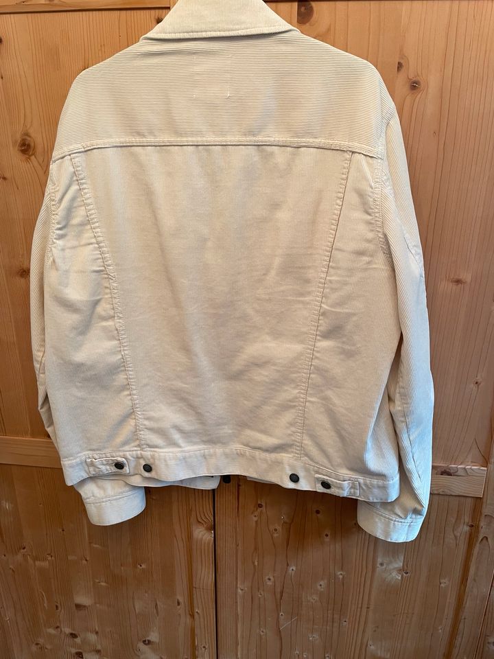 H&M Cordjacke weiß Gr. L in Friedberg