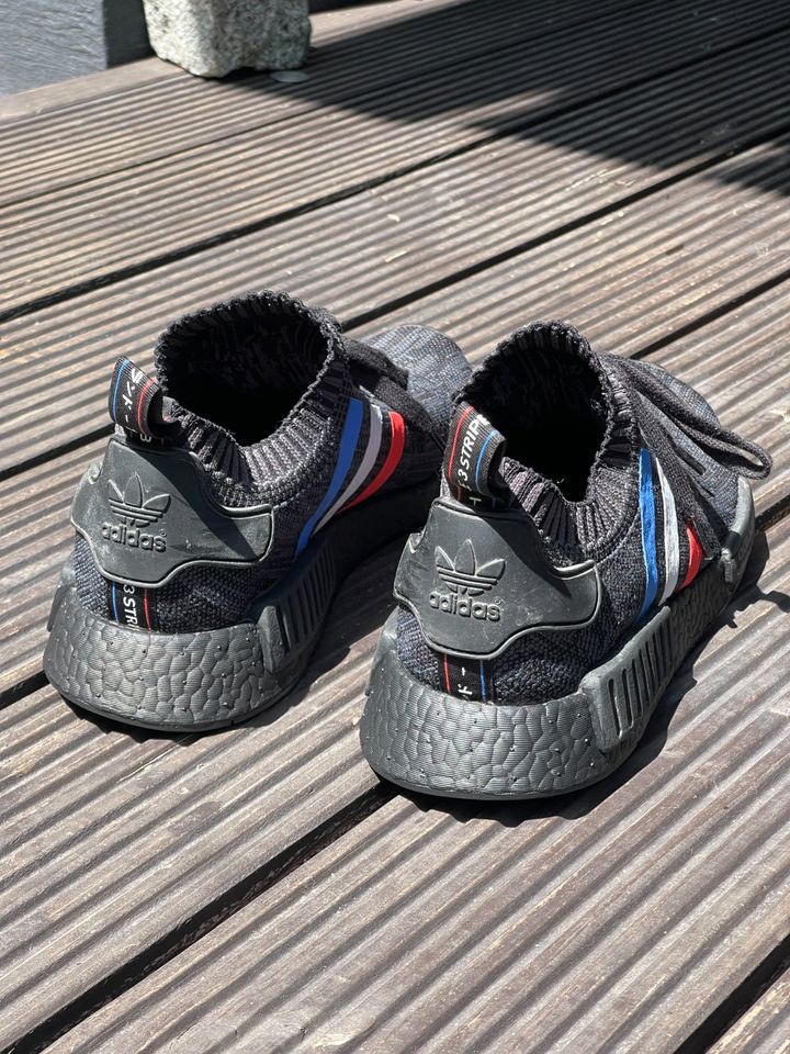 Adidas NMD R1 Tri Color custom schwarz black EU 44 US 10 UK 9.5 in München