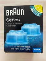 2 Braun Rasierer Reinigungskartuschen Clean&renew Baden-Württemberg - Schlierbach Vorschau