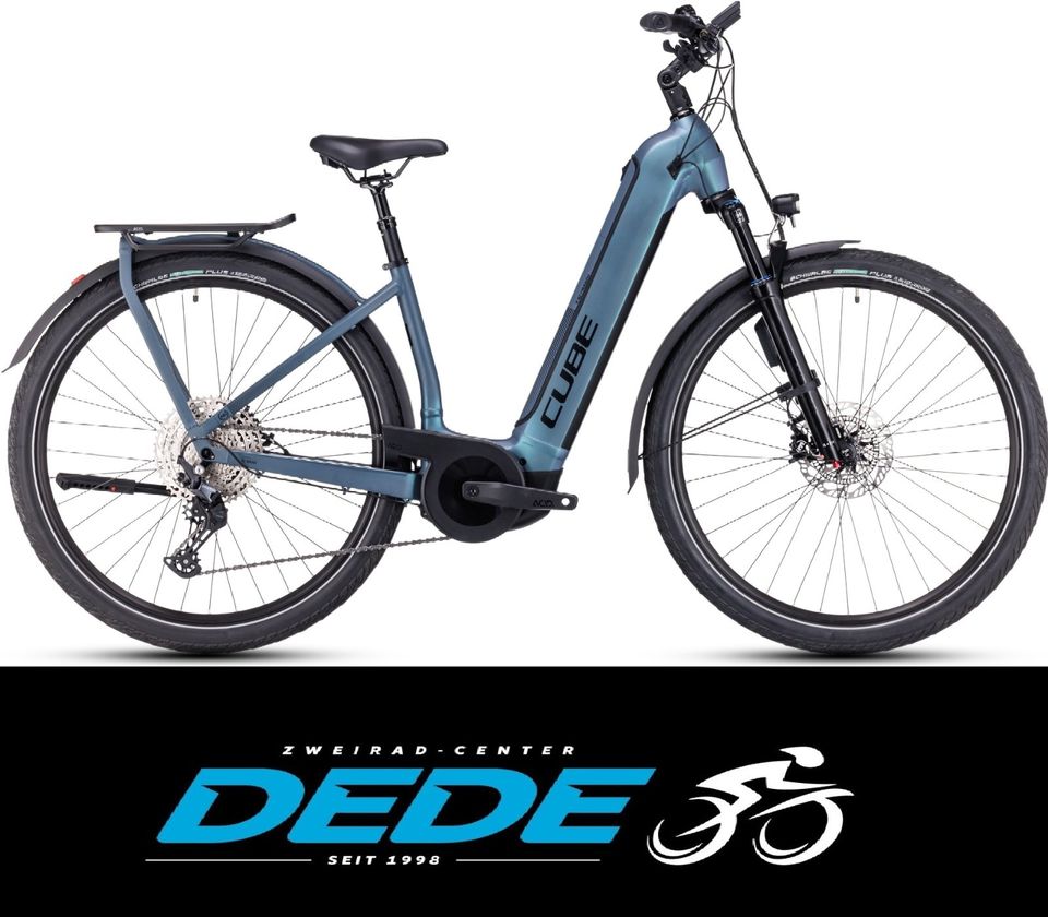 Cube Kathmandu Hybrid ABS 750 2023 smaragdgrey 'n' blue Damen in Lemgo