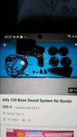 Alfa 159 Bose Sound System Rheinland-Pfalz - Trier Vorschau