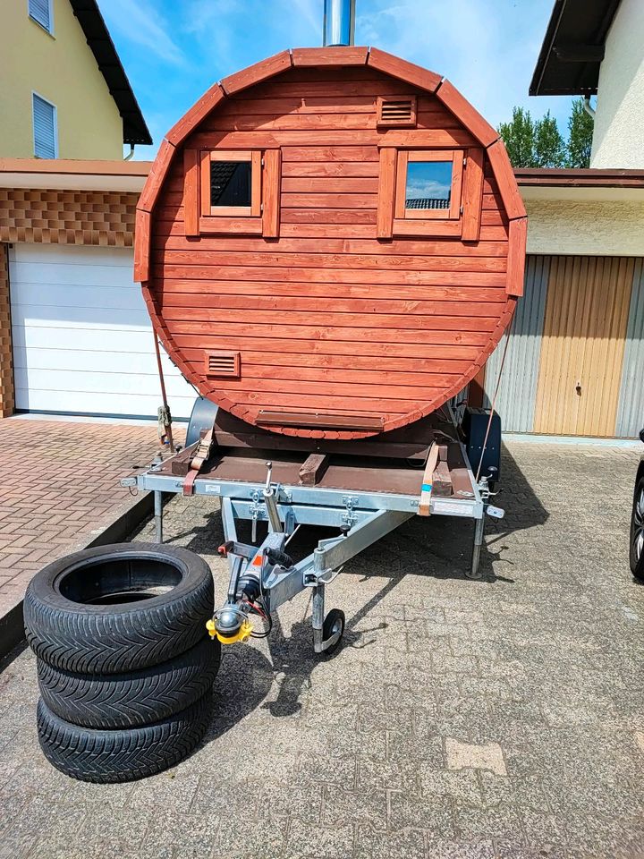 Fasssauna Mobile Sauna in Groß-Zimmern