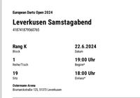 Dart Leverkusen Samstagabend Session Dortmund - Mitte Vorschau