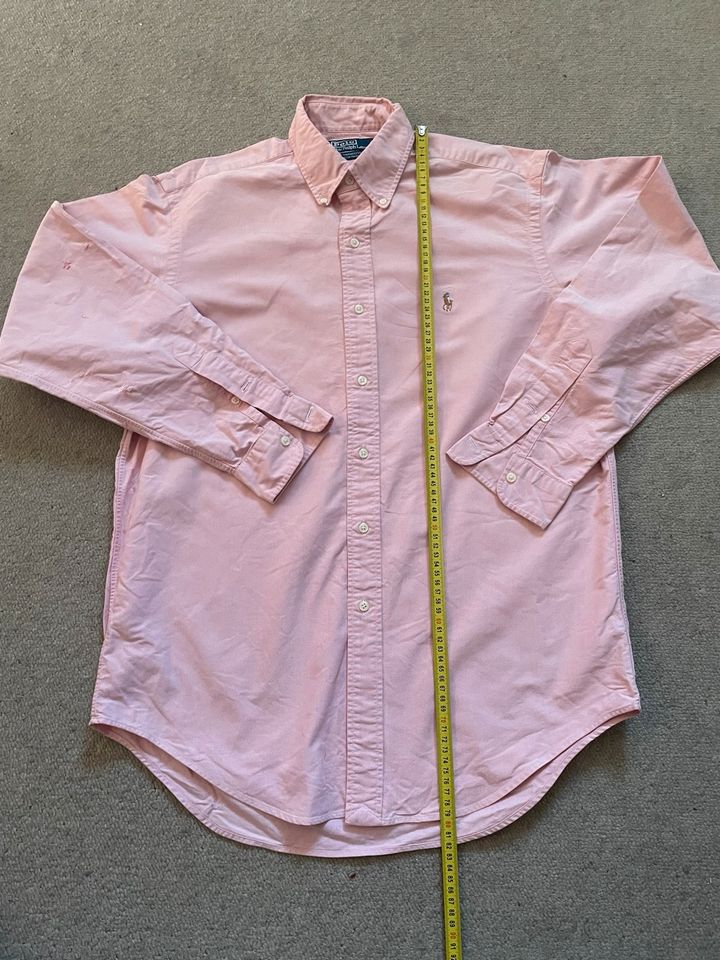 Polo Ralph Lauren Hemd Pink Rosa 39 Yarmouth Used Look L in München