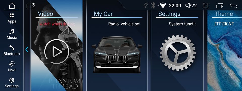 BMW 5er F10 F11 ANDROID RADIO in Hameln