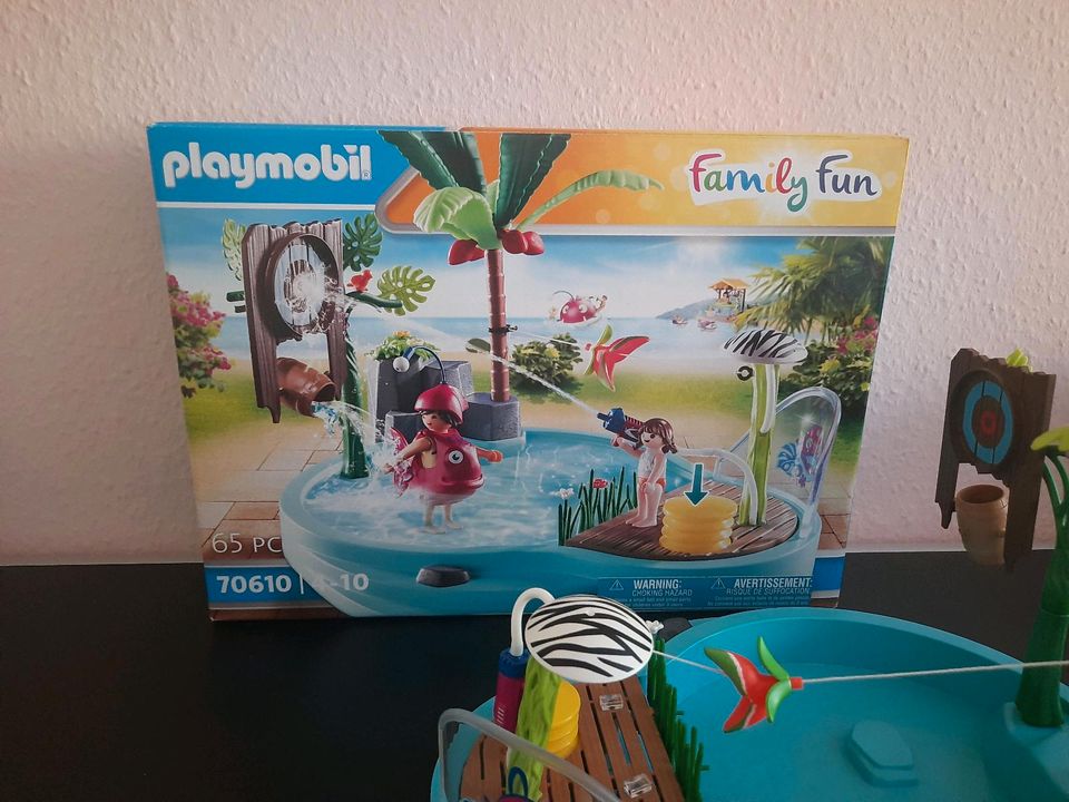 Playmobil Family Fun 70610 Spaßbecken mit Wasserspritze in Berlin