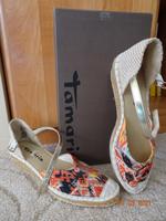 Neu Sandalen Keilabsatz Gr. 38. v. Tamaris im Karton Bayern - Veitsbronn Vorschau