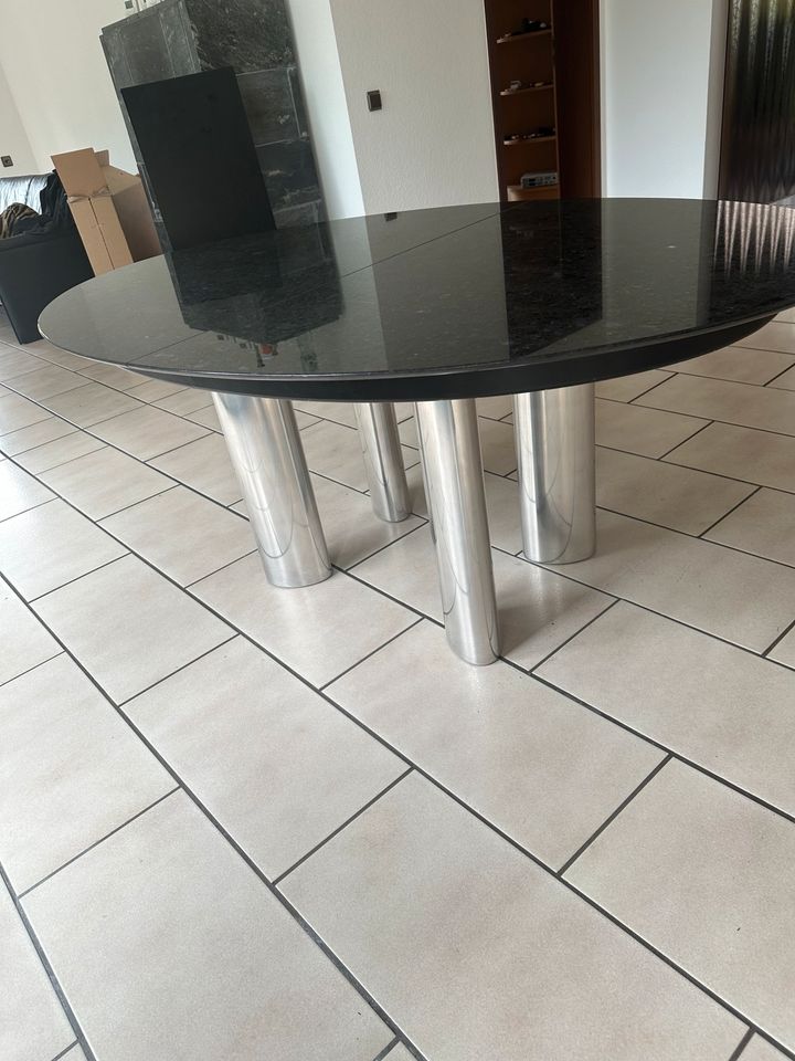 Hochw. Tisch/Granit-Platte + 2 Verläng.-Böden in Hannover