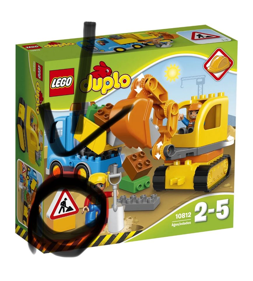 Lego Duplo Bagger & Lastwagen 10812 in Aßlar