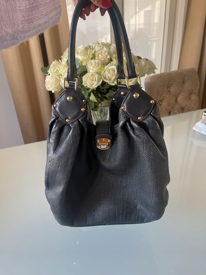 Louis Vuitton Mahina Tasche shopper Leder Gold in Düsseldorf