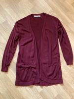 Asos weinrote Strickjacke, dünne Jacke Gr. 36 Neuhausen-Nymphenburg - Neuhausen Vorschau