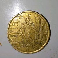 20€ Cent Münze Frankreich RF 1999 Nordrhein-Westfalen - Wesel Vorschau