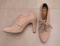 CLARKS Softwear Velours Wildleder Pumps beige creme nude 7 40,5 München - Maxvorstadt Vorschau