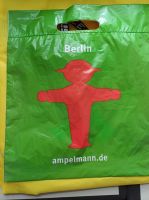 Plastik Tragetasche Amelmännchen Original rot grün Berlin Shop ** Nordrhein-Westfalen - Ibbenbüren Vorschau