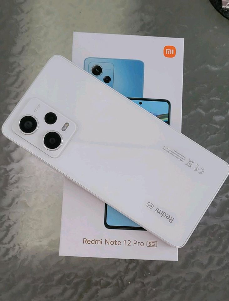 Redmi Xiaomi Note 12 Pro 5G  Polar weiß 128gb in Dortmund
