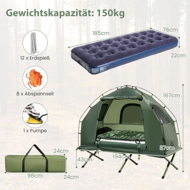 Camping Bett mit Matratze, NEUWARE, 179€* in Köln