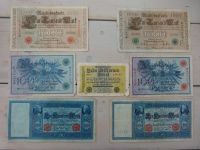 alte Geldscheine- Reichsbanknote- Banknote- Reichsbank-Papiergeld Wuppertal - Elberfeld Vorschau