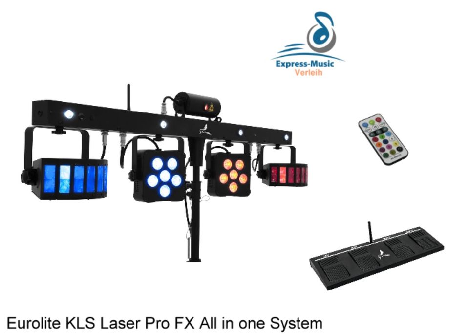 Led Laser Lichtanlage leihen in Hamm