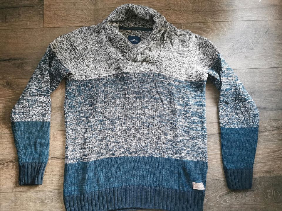 Tom Tailor Strickpullover blau Gr.M in Ebermannstadt