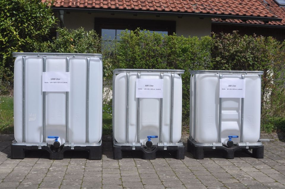 Regenwassertank 1000l ,Wasserbehälter ,IBC-Container in Amtzell