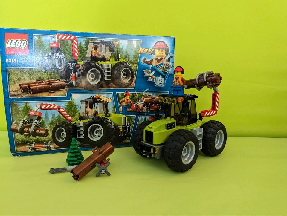 Lego Forsttraktor 60181 in Weingarten (Baden)