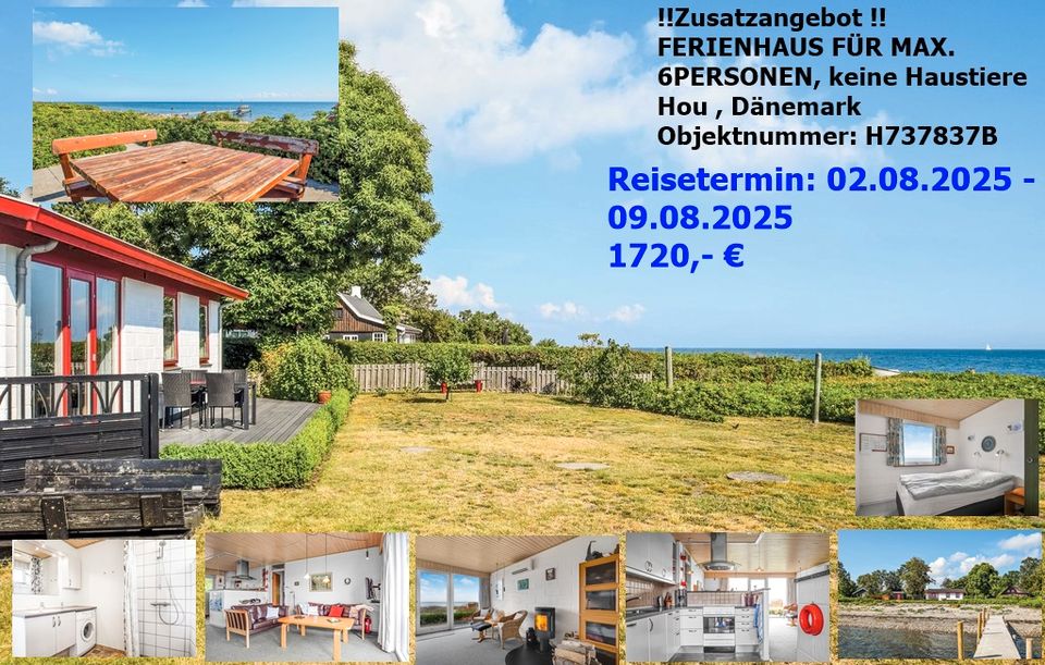 Ferienhaus in Dänemark mit Meerblick in Steinhagen